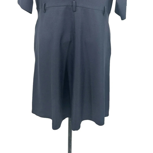 Maison Kitsuné Jade Loose Cut Dress in Navy Blue Size 38  / US 6‎ **Flawed - Picture 10 of 13